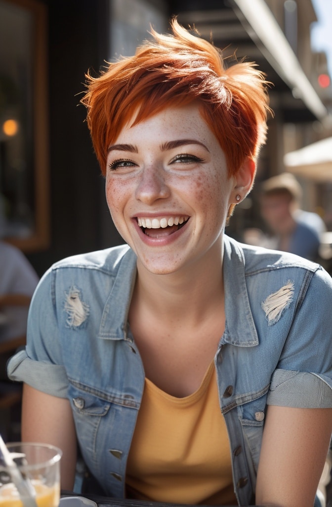 10. Layered Pixie Cut