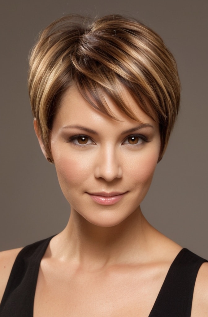 11. Pixie with Highlights