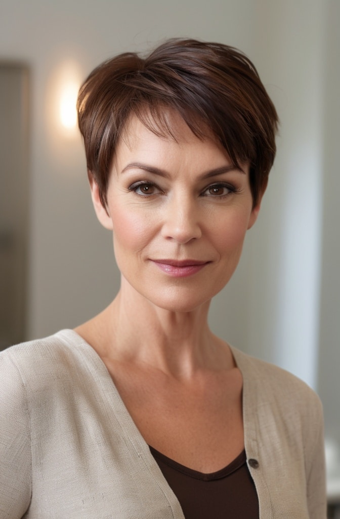 2. Classic Pixie Cut