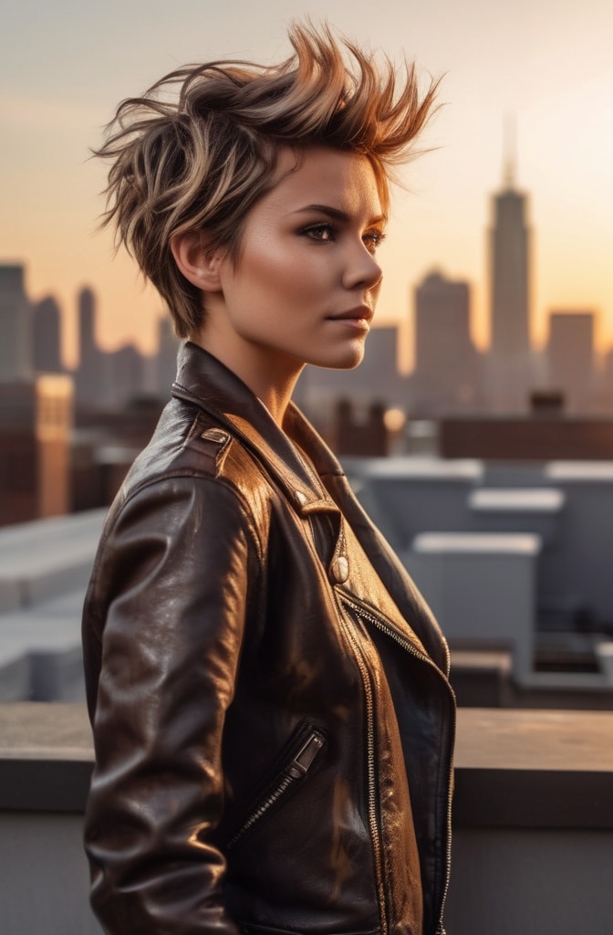 26. Textured Pixie Shag