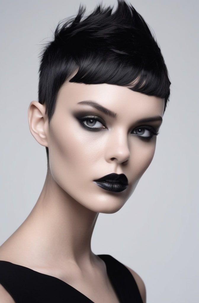 33. Pixie with a Dramatic Fringe