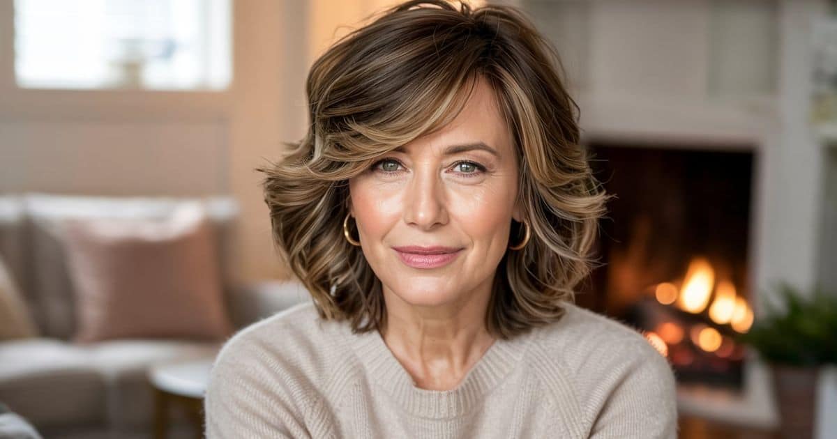 58+ Shag Hairstyles Women Over 40