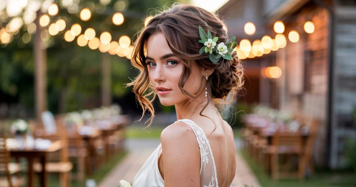 Wedding Hairstyles for Medium Length Hair