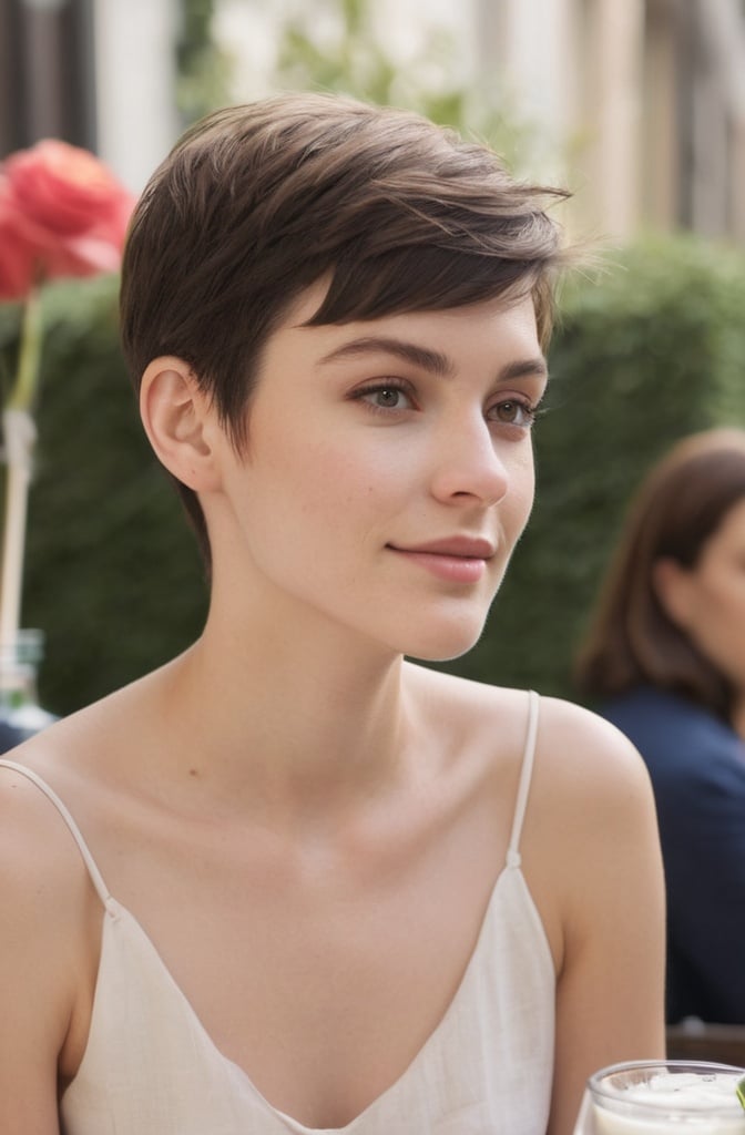22. Feathered Pixie for Square Faces