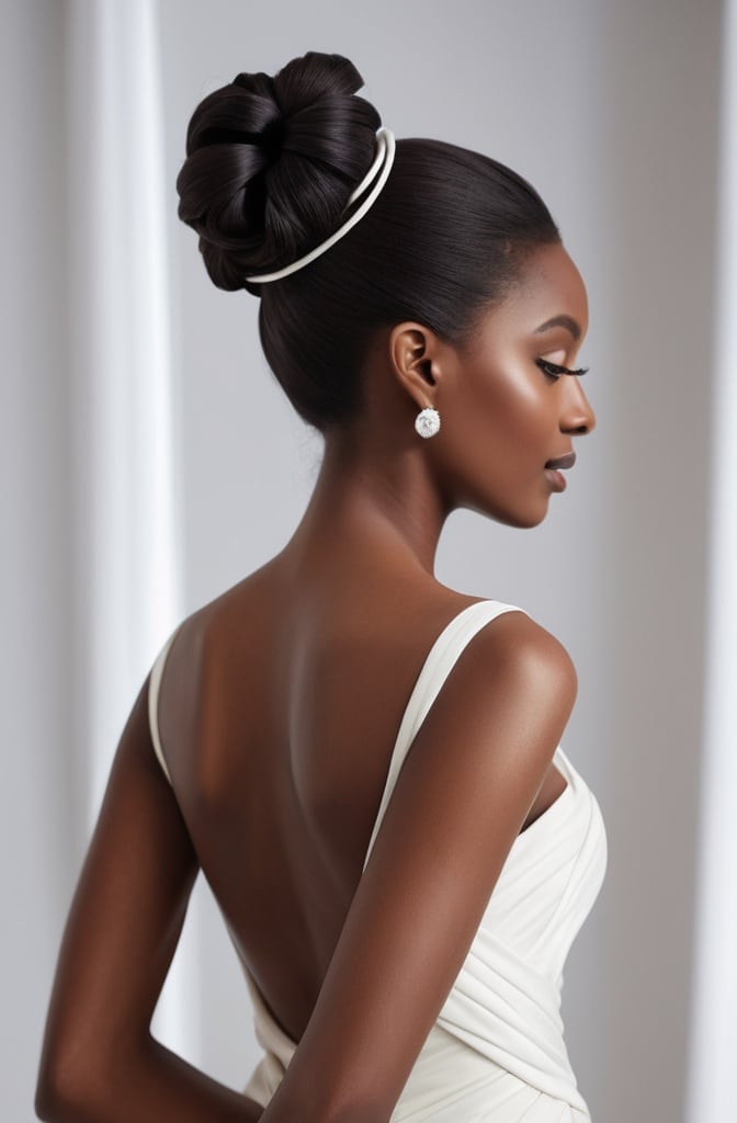 12. Sculptural Knotted Updo