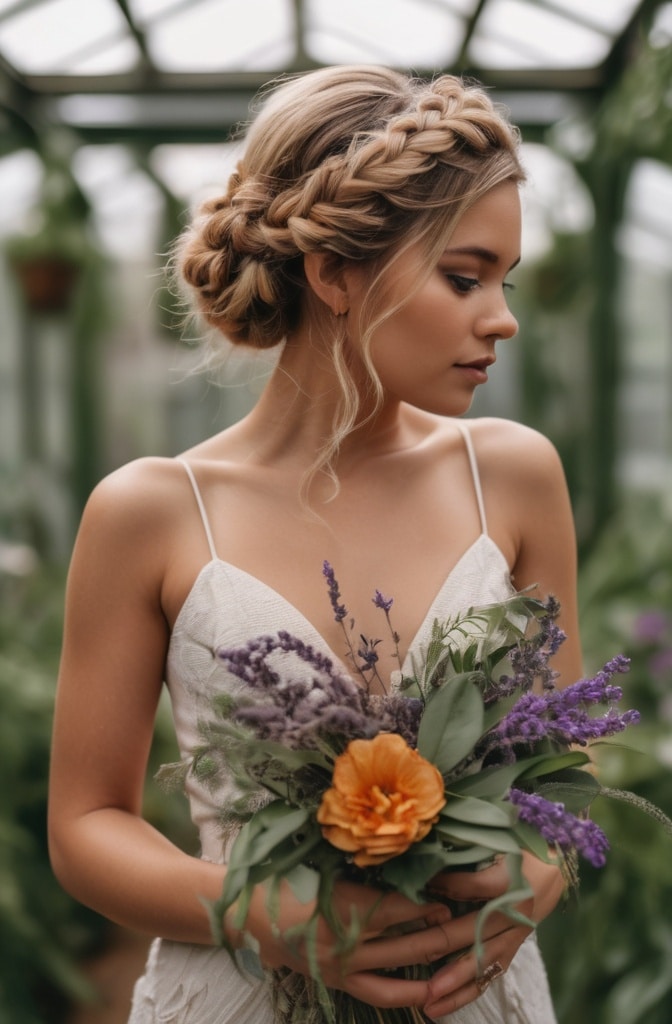 27. Woven Basket Updo