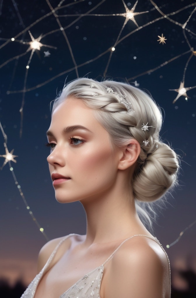 32. Constellation Updo
