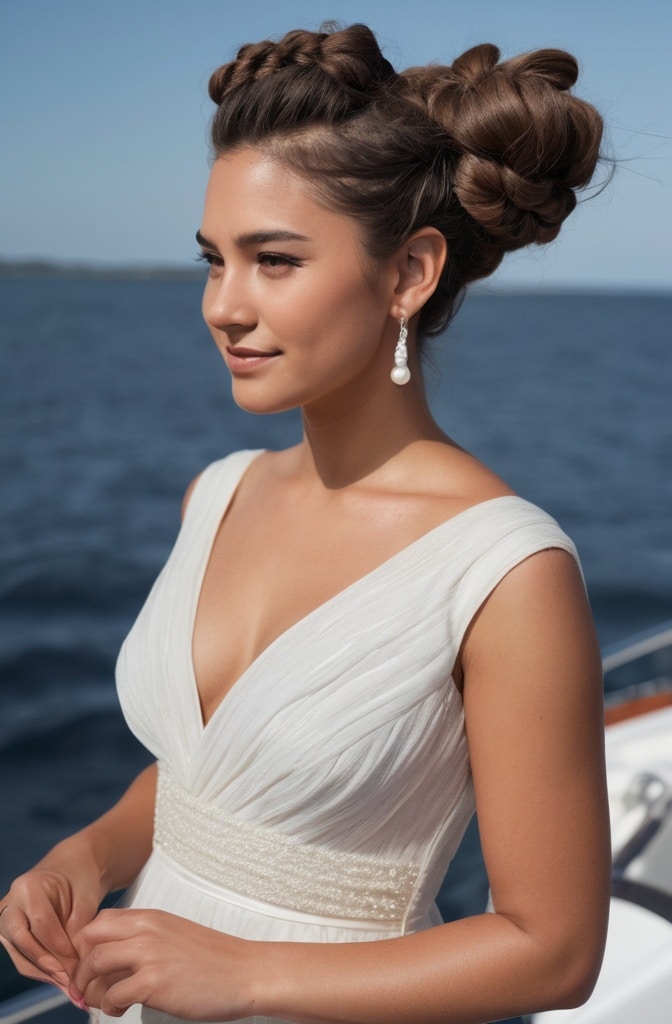 37. Nautical Rope Updo
