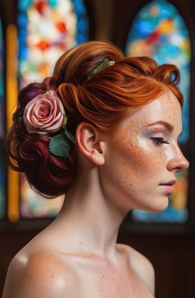 47. Twisted Labyrinth Updo