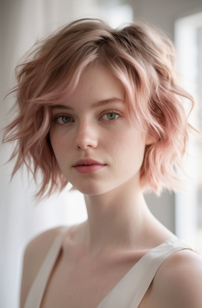 9. The Textured Shag for Fine Hair