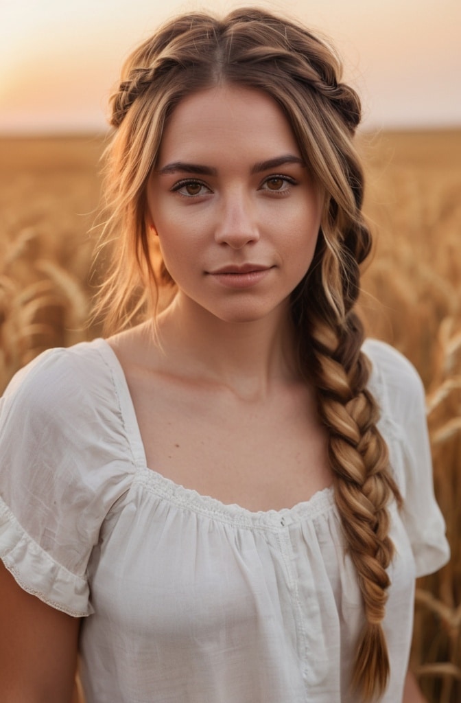 42. Bohemian Braid Shag
