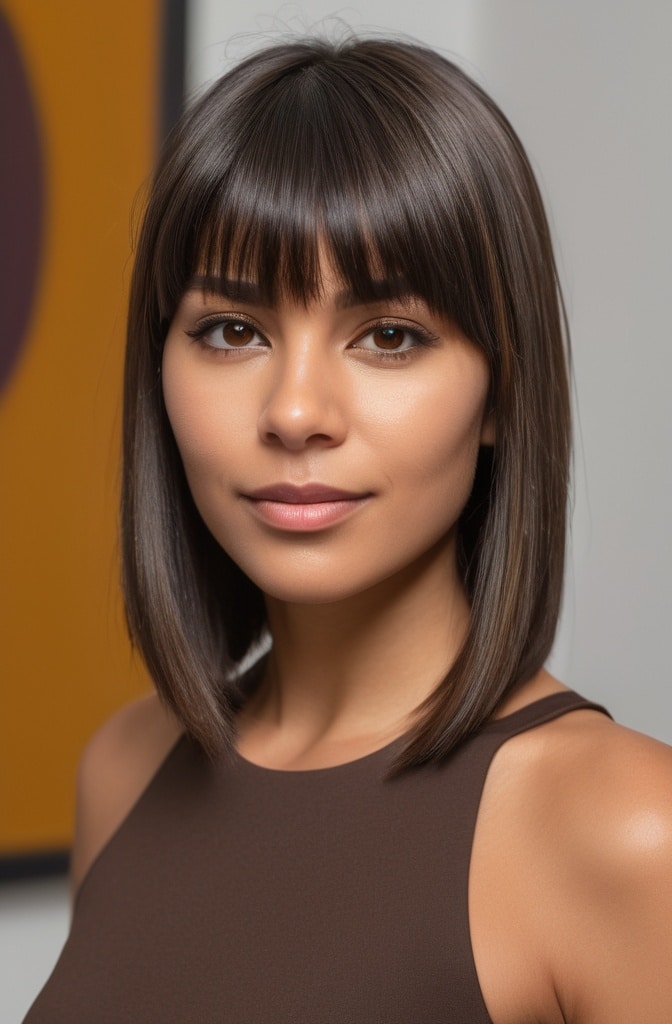 24. Blunt Shag with Micro Layers