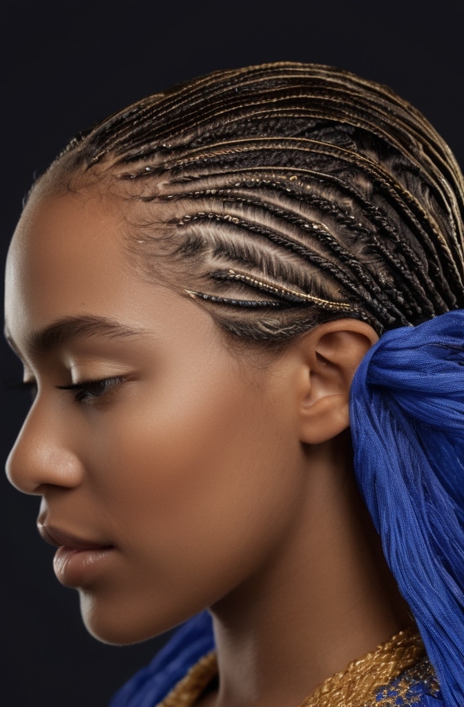 22. Micro Knotless Braids