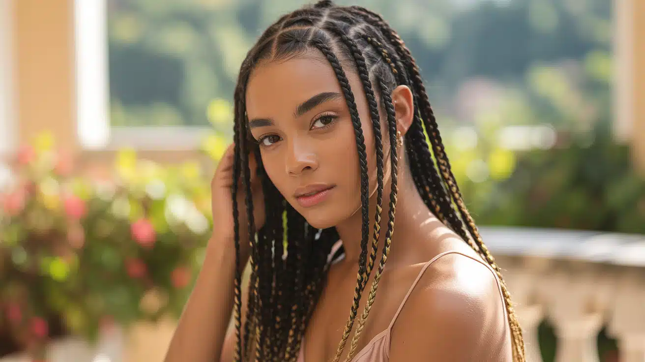 49+ Stylish Knotless Braids Ideas for Women
