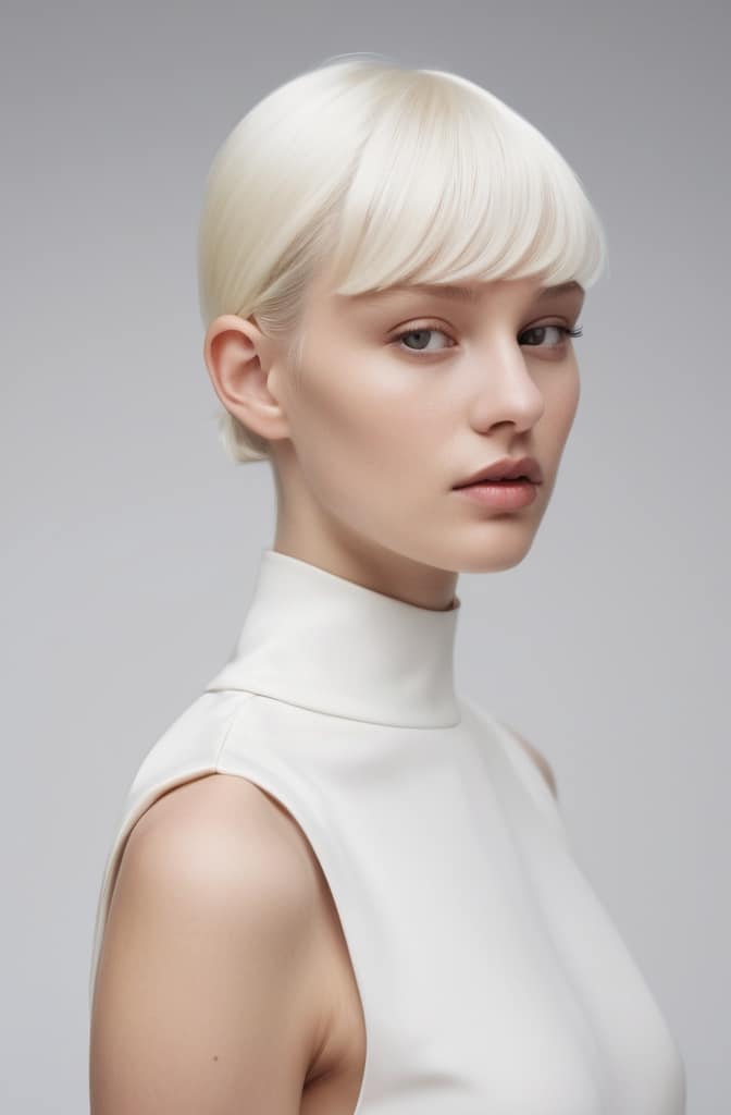 32. Asymmetric S-Curve Bangs