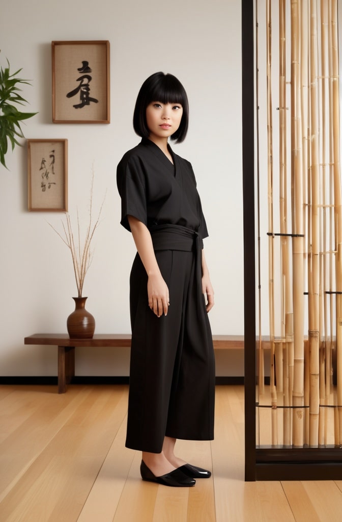 48. Asymmetric Chopstick Bangs