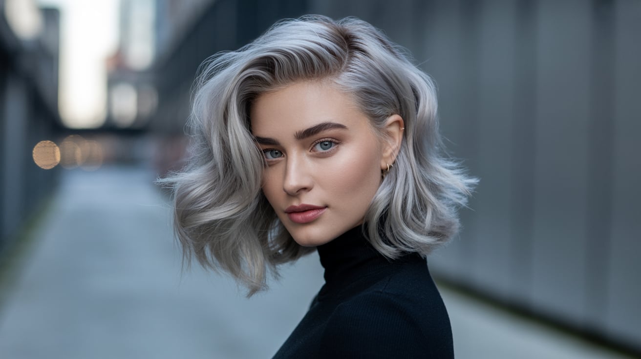 57+ Trendy Silver-Blonde Hairstyles for Women