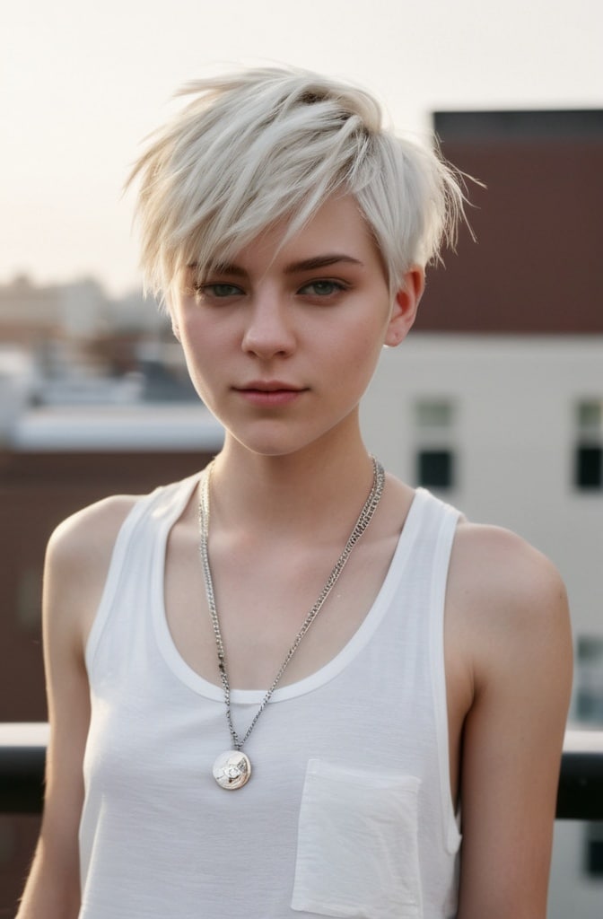 11. Textured Pixie Cut
