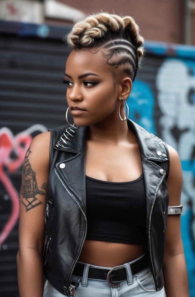 20. Braided Mohawk