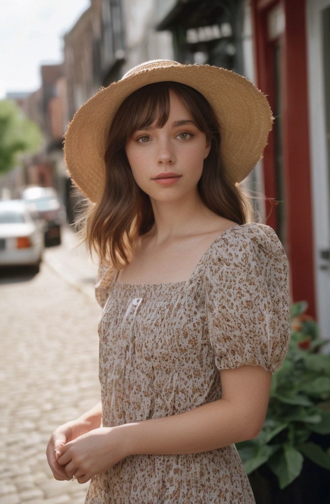5. Curtain Bangs with Soft Waves
