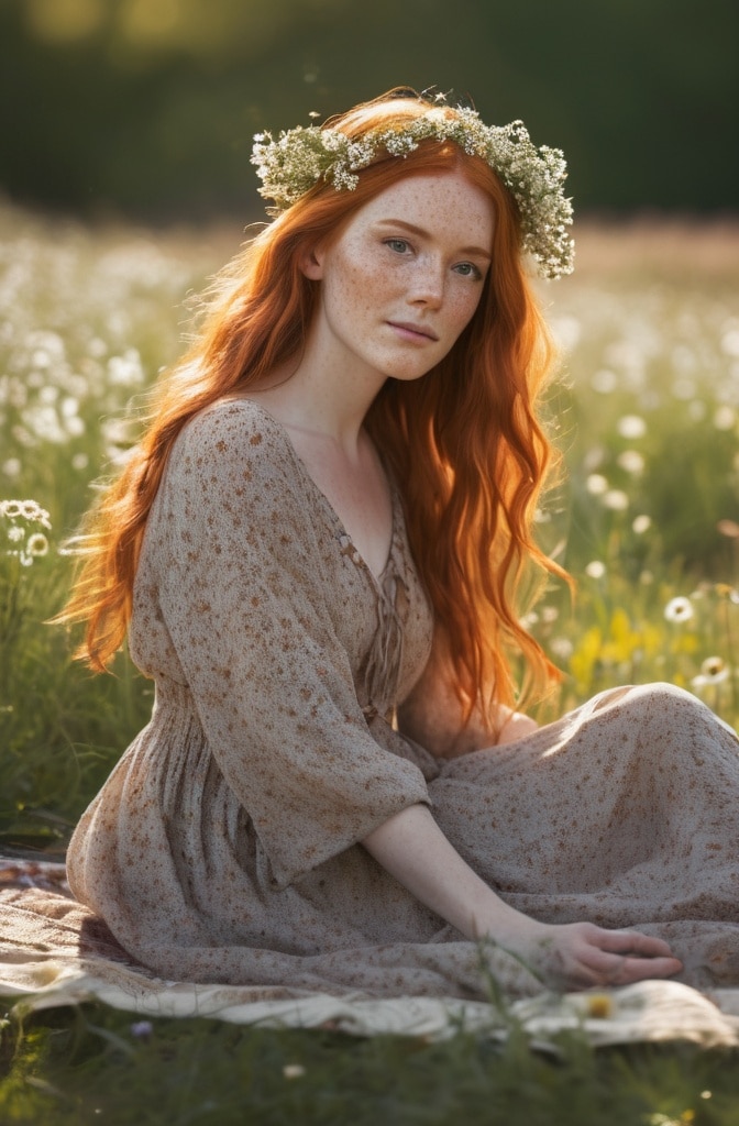 6. Braided Crown for Boho Vibes