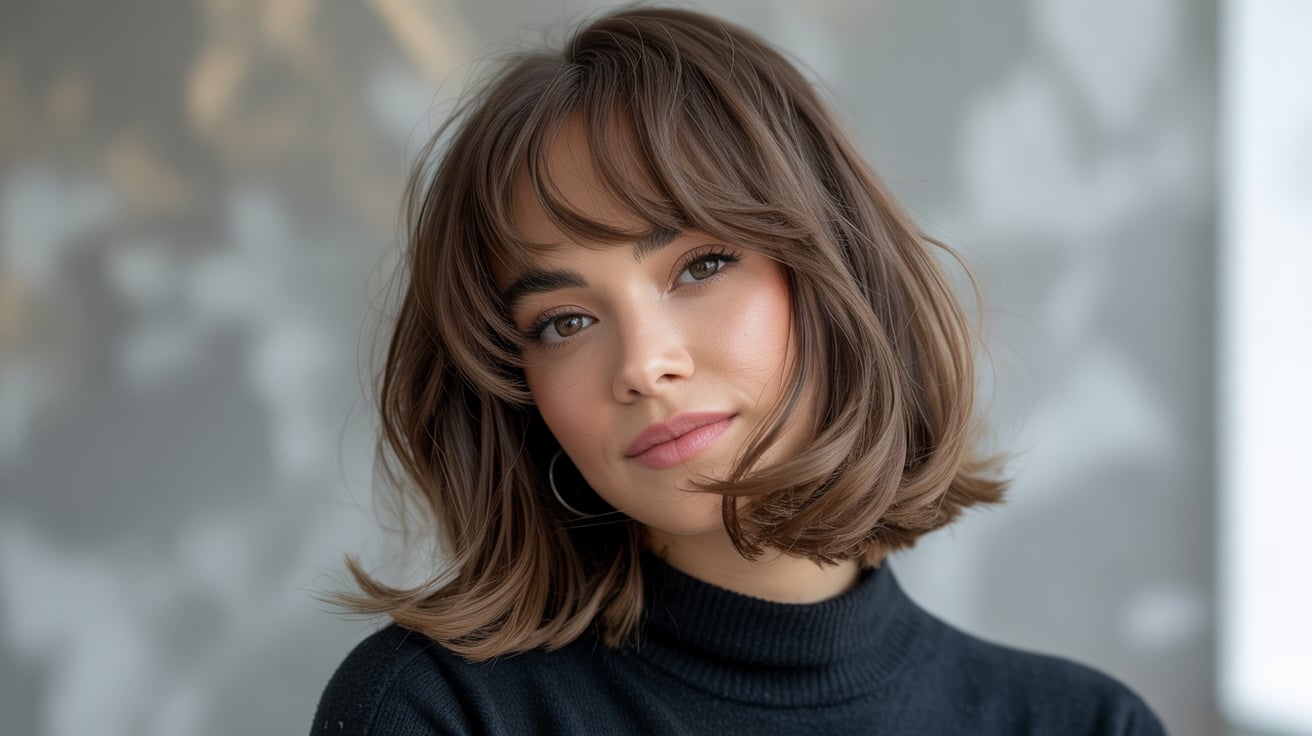 12 Beautiful Lob with Bangs Ideas for a Fresh Look