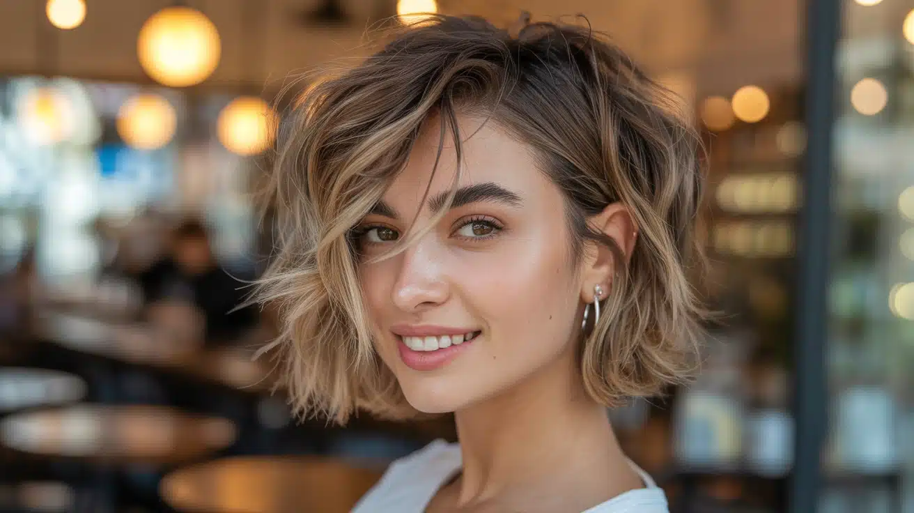 24+ Stylish Messy Bob Hairstyles to Try Out