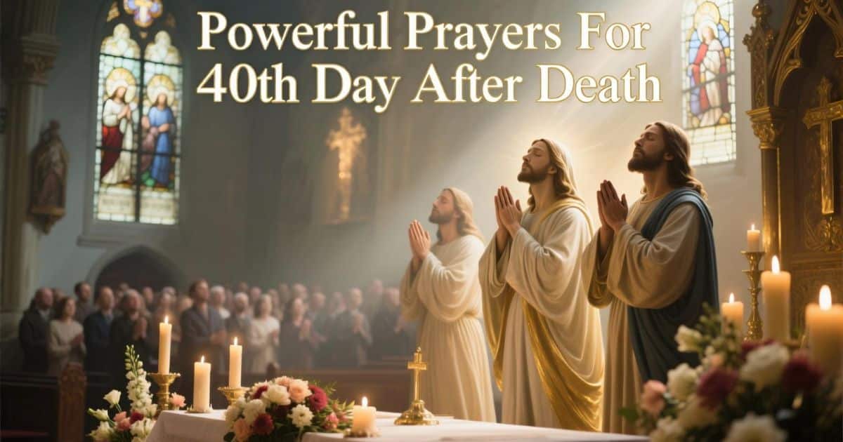 Powerful Prayers For 40th Day After Death