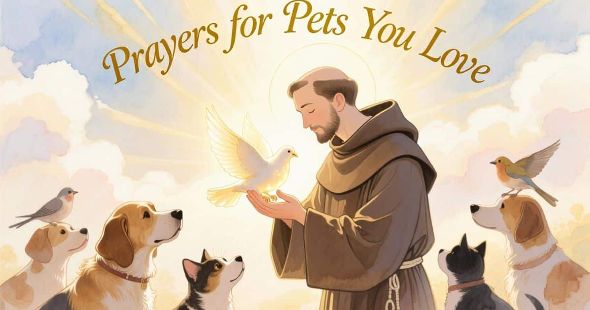 Beautiful St. Francis Prayers for Pets You Love