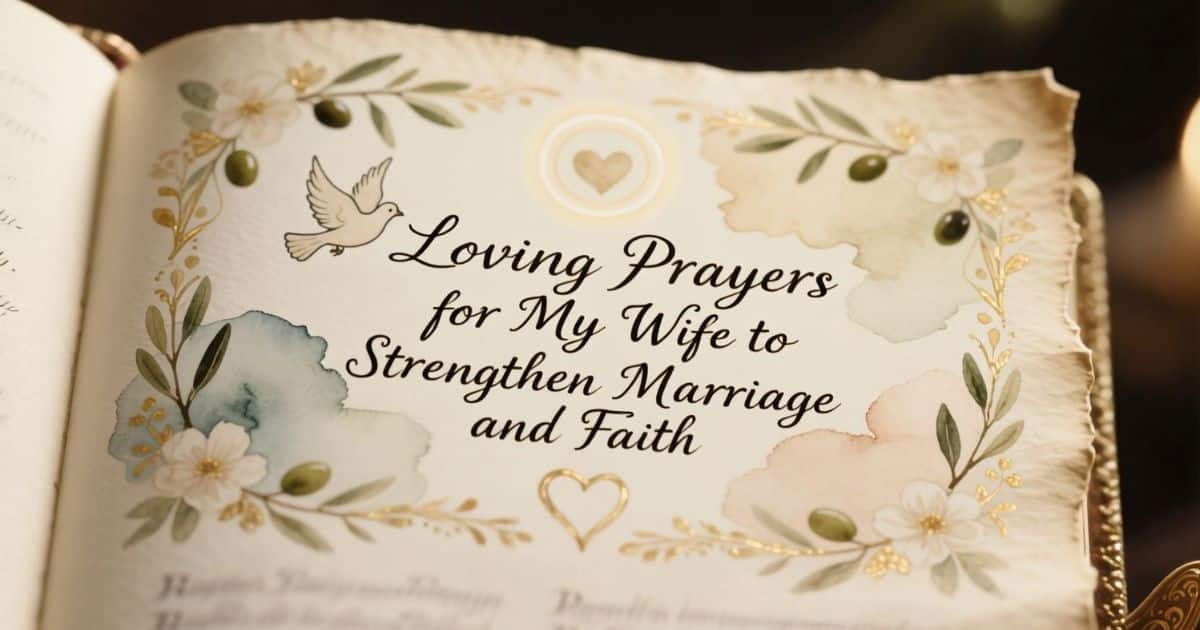 25+ Loving Prayers for My Wife to Strengthen Marriage and Faith