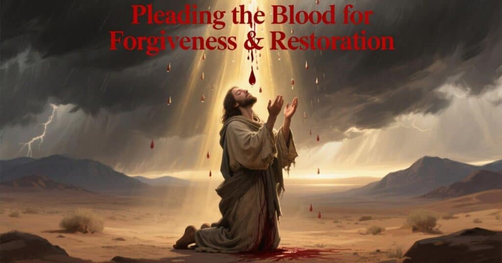 Section 5 Pleading the Blood for Forgiveness & Restoration